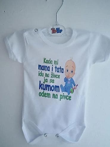 Bebi bodiji sa šaljivim natpisima – kratki rukavi Mere 56-62 dvobroj at lalafo.rs — 10 Bebi bodiji sa šaljivim natpisima – kratki rukavi Mere 56-62 dvobroj — 10
