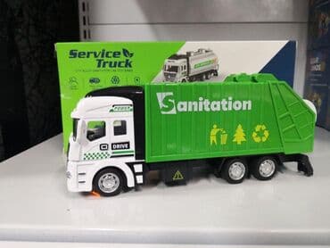 Kamioni: Metalni Kamion Đubretarac 🚛 Igračka kamion će oduševiti svakog malog na lalafo.rs — 3 Kamioni: Metalni Kamion Đubretarac 🚛 Igračka kamion će oduševiti svakog malog — 3