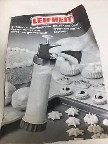 Home & Garden: LEIFHEIT Conditore – presa/pištolj za keks i ukrašavanje kolača - at lalafo.rs — 10 Home & Garden: LEIFHEIT Conditore – presa/pištolj za keks i ukrašavanje kolača - — 10