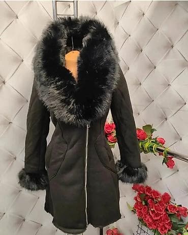 Elegantni Monton ΕΎenski zimski kaput sa krznom - Boja: crna - Kragna na lalafo.rs Elegantni Monton ΕΎenski zimski kaput sa krznom - Boja: crna - Kragna