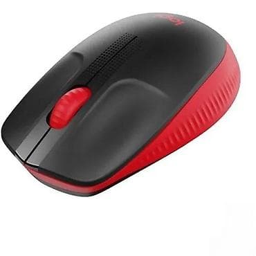 Bežični miš Logitech (crno-crveni) - Ergonomski oblik za udobno na lalafo.rs Bežični miš Logitech (crno-crveni) - Ergonomski oblik za udobno