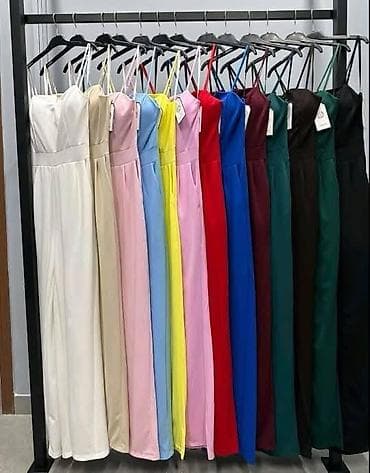 Jumpsuits: Elegantni ženski kombinezon bez naramenica - Kroj: uski at lalafo.rs — 6 Jumpsuits: Elegantni ženski kombinezon bez naramenica - Kroj: uski — 6
