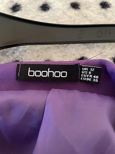 Boohoo ženski sako – ljubičasti - Brend: Boohoo - Model: klasični na lalafo.rs Boohoo ženski sako – ljubičasti - Brend: Boohoo - Model: klasični
