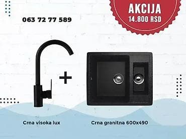 Granitna sudopera + slavina 💥 Veliki izbor granitnih sudopera u setu na lalafo.rs — 3 Granitna sudopera + slavina 💥 Veliki izbor granitnih sudopera u setu — 3