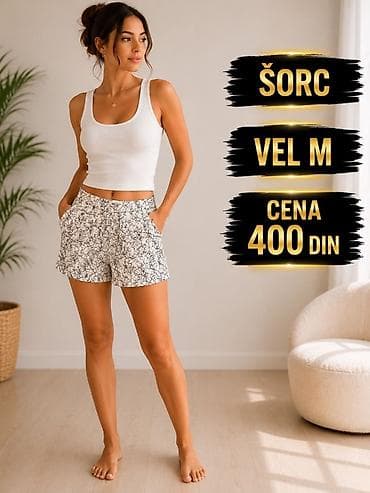 Šorc – veličina M - Udoban ženski šorc sa diskretnim na lalafo.rs Šorc – veličina M - Udoban ženski šorc sa diskretnim