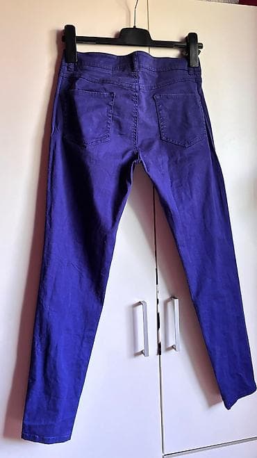 Mango pantalone, indigo boja, fantasticne, imaju elastin, vel 36 na lalafo.rs — 8 Mango pantalone, indigo boja, fantasticne, imaju elastin, vel 36 — 8