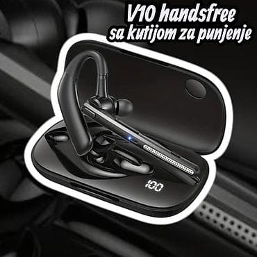 V10 Bluetooth handsfree sa kutijom za punjenje - Bežična mono na lalafo.rs V10 Bluetooth handsfree sa kutijom za punjenje - Bežična mono
