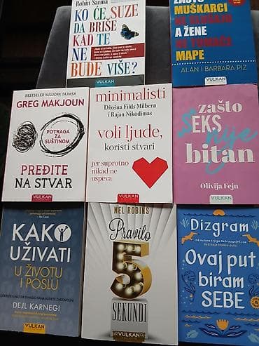 Books, Audio & Video formats: Kolekcija knjiga o ličnom razvoju, odnosima i produktivnosti – razni at lalafo.rs — 9 Books, Audio & Video formats: Kolekcija knjiga o ličnom razvoju, odnosima i produktivnosti – razni — 9