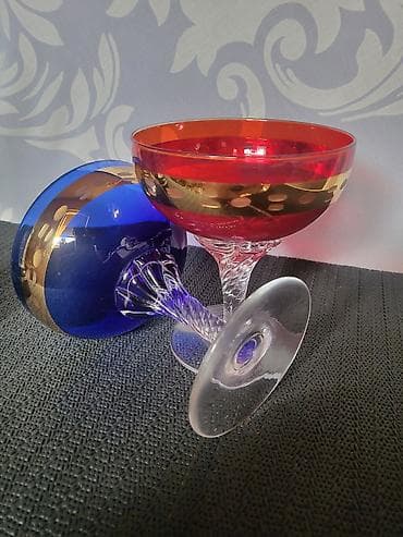 Antiques: Case murano kristal,za zestoko pice 1950g+. Case su bez ostecenja,sve at lalafo.rs — 5 Antiques: Case murano kristal,za zestoko pice 1950g+. Case su bez ostecenja,sve — 5