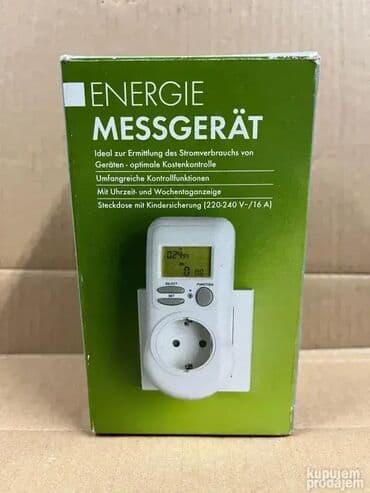 Multimetri: *** AKCIJA *** #2178 Merač potrošnje struje ENERGIE MESSGERAT; Model na lalafo.rs Multimetri: *** AKCIJA *** #2178 Merač potrošnje struje ENERGIE MESSGERAT; Model