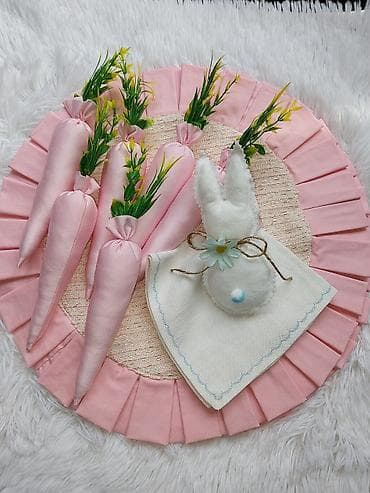 Set dekorativnih držača za salvete – zečići - Ručno rađeni držači u na lalafo.rs — 9 Set dekorativnih držača za salvete – zečići - Ručno rađeni držači u — 9