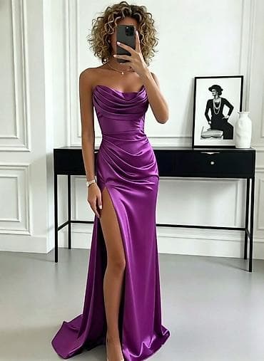 Dresses: 04. 🤍 Haljina saten 3.800 dinara 🤍 A at lalafo.rs — 1 Dresses: 04. 🤍 Haljina saten 3.800 dinara 🤍 A — 1