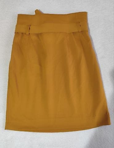 Suknja – duboki struk, veličina M. Boja: senf/oker. Kroj mini olovka na lalafo.rs — 6 Suknja – duboki struk, veličina M. Boja: senf/oker. Kroj mini olovka — 6