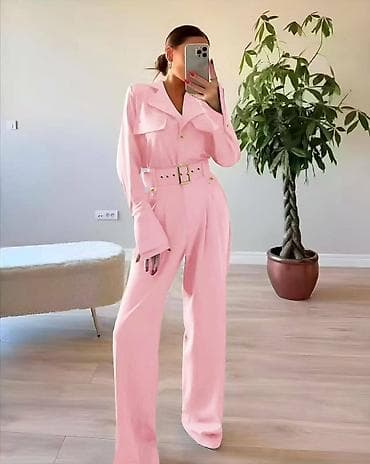 Ženski elegantni kombinezon sa pojasom - Model sa dugim nogavicama na lalafo.rs — 8 Ženski elegantni kombinezon sa pojasom - Model sa dugim nogavicama — 8