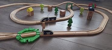 Drveni vozić, očuvano, sastoji se iz više kompleta Ikea Lilabo na lalafo.rs — 1 Drveni vozić, očuvano, sastoji se iz više kompleta Ikea Lilabo — 1