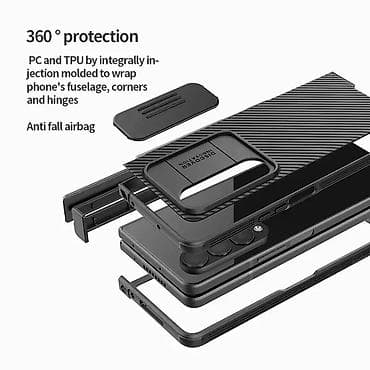 Futrola Nillkin Cam Shield Pro sa postoljem za Samsung Galaxy Z Fold 4 at lalafo.rs — 8 Futrola Nillkin Cam Shield Pro sa postoljem za Samsung Galaxy Z Fold 4 — 8
