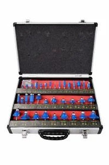 Tool Accessories & Attachments: Set glodala za ručni frezer – komplet u aluminijumskom koferu - at lalafo.rs — 1 Tool Accessories & Attachments: Set glodala za ručni frezer – komplet u aluminijumskom koferu - — 1