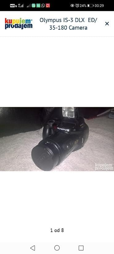 Olympus Is-3 Dlx ED/35-180 Intelligent Zoom &Flash Camera Slanje at lalafo.rs — 1 Olympus Is-3 Dlx ED/35-180 Intelligent Zoom &Flash Camera Slanje — 1