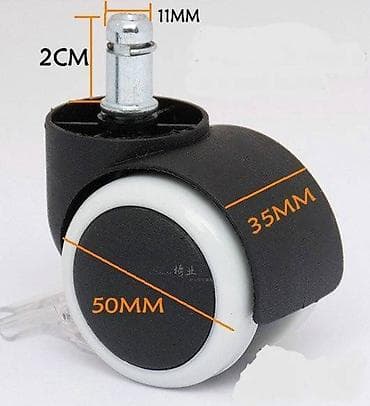 Točkići za kancelarijske stolice – prečnik točka 50 mm - Materijal na lalafo.rs Točkići za kancelarijske stolice – prečnik točka 50 mm - Materijal