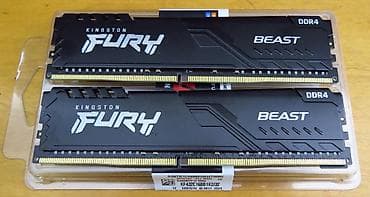 Kingston Fury Beast Black 32GB (kit 2x 16GB) 3200MHz XMP2.0 na lalafo.rs — 4 Kingston Fury Beast Black 32GB (kit 2x 16GB) 3200MHz XMP2.0 — 4
