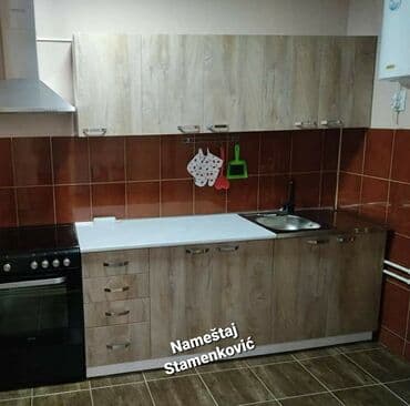 Kitchen furniture: Kuhinja od iverice 2m sa prohromskim limom i radnom plocom. Moze se at lalafo.rs — 10 Kitchen furniture: Kuhinja od iverice 2m sa prohromskim limom i radnom plocom. Moze se — 10