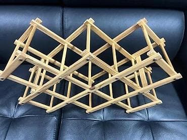 prsluk jaknica mango u: Drveni sklopivi stalak za boce vina - Materijal: prirodno drvo at lalafo.rs — 2 prsluk jaknica mango u: Drveni sklopivi stalak za boce vina - Materijal: prirodno drvo — 2