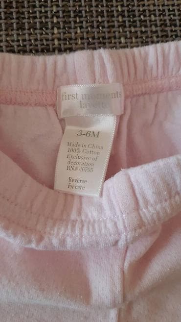 Bebi helanke/pantalonice First Moments by Luvable Friends - Veličina na lalafo.rs — 2 Bebi helanke/pantalonice First Moments by Luvable Friends - Veličina — 2