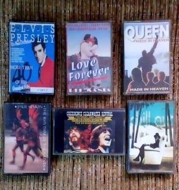6 originalnih audio kaseta – Elvis Presley, Love Forever, Queen, Paul na lalafo.rs 6 originalnih audio kaseta – Elvis Presley, Love Forever, Queen, Paul
