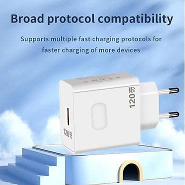 Super Brzi Punjač mobilnog telefona 120W! Super Brzi novi USB na lalafo.rs — 9 Super Brzi Punjač mobilnog telefona 120W! Super Brzi novi USB — 9