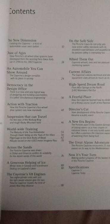 Knjiga:Porsche Cayenne, 2002. god. ISBN 3-3-3,192 str. veliki format na lalafo.rs — 5 Knjiga:Porsche Cayenne, 2002. god. ISBN 3-3-3,192 str. veliki format — 5