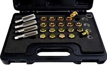 Hand Tools: Komplet za popravku navoja svećica – set u koferu - Namenjen za at lalafo.rs — 2 Hand Tools: Komplet za popravku navoja svećica – set u koferu - Namenjen za — 2