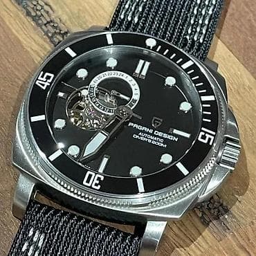 PAGANI DESIGN PD-1736 -Crna/Black- Seiko Automatic mehanizam Potpuno na lalafo.rs — 4 PAGANI DESIGN PD-1736 -Crna/Black- Seiko Automatic mehanizam Potpuno — 4