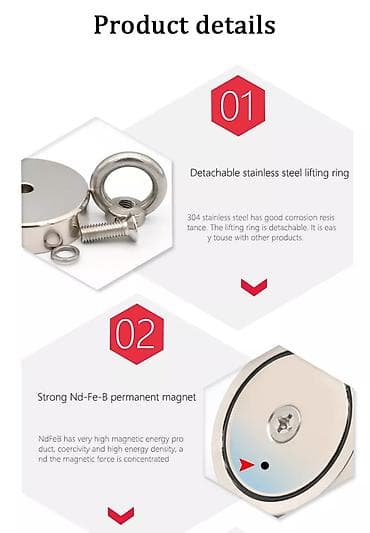 Neodijumski magneti za ribolov 42mm Neodijumski magneti za ribolov na lalafo.rs — 9 Neodijumski magneti za ribolov 42mm Neodijumski magneti za ribolov — 9