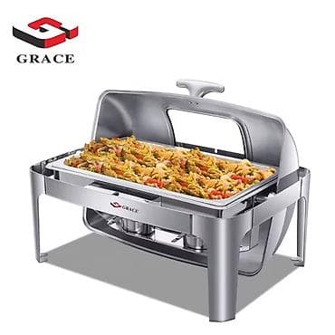 Profesionalni buffet/chafing dish podgrevač hrane od nerđajućeg čelika at lalafo.rs — 3 Profesionalni buffet/chafing dish podgrevač hrane od nerđajućeg čelika — 3