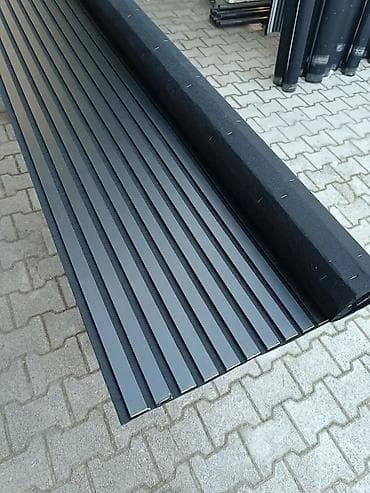 Dekorativne akustične lamelne ploče – crna antracit varijanta275x100cm na lalafo.rs — 1 Dekorativne akustične lamelne ploče – crna antracit varijanta275x100cm — 1