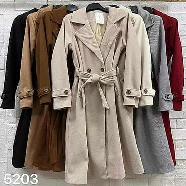 🔥Elegantan ženski kaput sa pojasom, dostupan u više boja. Karakteriše na lalafo.rs — 2 🔥Elegantan ženski kaput sa pojasom, dostupan u više boja. Karakteriše — 2