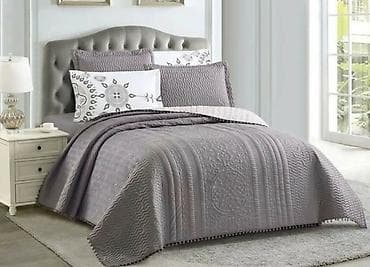 Blankets and Bedspreads: Prekrivač za bračni krevet – premium štepani set 💥Štepani at lalafo.rs — 3 Blankets and Bedspreads: Prekrivač za bračni krevet – premium štepani set 💥Štepani — 3