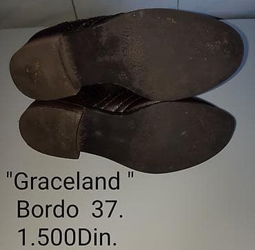 Ankle boots: Graceland ženske čizmice – bordo boja, veličina 37. - Model at lalafo.rs — 6 Ankle boots: Graceland ženske čizmice – bordo boja, veličina 37. - Model — 6