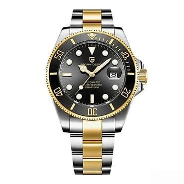 PAGANI DESIGN PD-1639 - 43mm -Zlatna/Crna- Rolex Submariner Potpuno na lalafo.rs — 4 PAGANI DESIGN PD-1639 - 43mm -Zlatna/Crna- Rolex Submariner Potpuno — 4