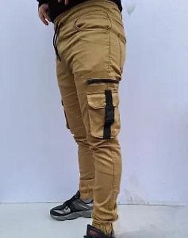 pantalone gina benotti: Muške cargo pantalone – bež/karamel boja - Kroj: slim/skinny nogavice na lalafo.rs — 9 pantalone gina benotti: Muške cargo pantalone – bež/karamel boja - Kroj: slim/skinny nogavice — 9