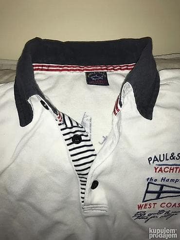 Men's T-shirt Paul Shark, bоја - Bela na lalafo.rs — 4 Men's T-shirt Paul Shark, bоја - Bela — 4