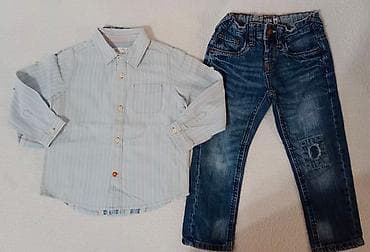 Paket 3 košulje 1 farmerke za male šmekere 💙 zara boys carters na lalafo.rs — 4 Paket 3 košulje 1 farmerke za male šmekere 💙 zara boys carters — 4