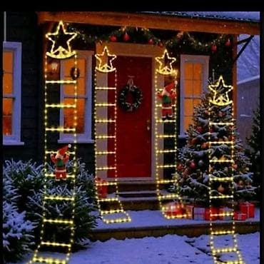 Svetlece merdevine novogodisnja dekoracija 2.4 metra 1999 din 2.4 na lalafo.rs — 1 Svetlece merdevine novogodisnja dekoracija 2.4 metra 1999 din 2.4 — 1