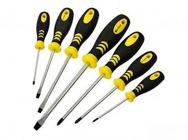 Hand Tools Sets: Set šrafcigera GEKO, 7 delova – CRV čelik - Univerzalni set za rad u at lalafo.rs — 1 Hand Tools Sets: Set šrafcigera GEKO, 7 delova – CRV čelik - Univerzalni set za rad u — 1