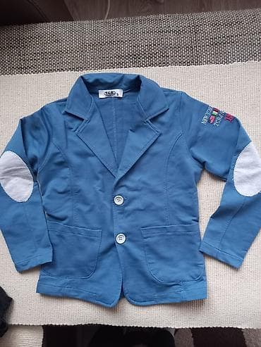 Tcr jeans pamučni sako za dečaka broj 5 jednom obucen na lalafo.rs — 1 Tcr jeans pamučni sako za dečaka broj 5 jednom obucen — 1