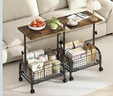 🛒 Pomoćni stočić sa točkićima i korpom za odlaganje Praktičan i na lalafo.rs — 1 🛒 Pomoćni stočić sa točkićima i korpom za odlaganje Praktičan i — 1