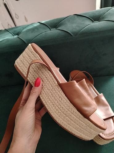 Ženske platforme sandale – ZARA - Model: platforme/espadrile - Boja na lalafo.rs — 4 Ženske platforme sandale – ZARA - Model: platforme/espadrile - Boja — 4