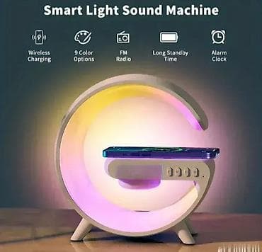 Mini G Lampa sa Bluetooth zvučnikom i wireless punjačem 💡 na lalafo.rs — 2 Mini G Lampa sa Bluetooth zvučnikom i wireless punjačem 💡 — 2