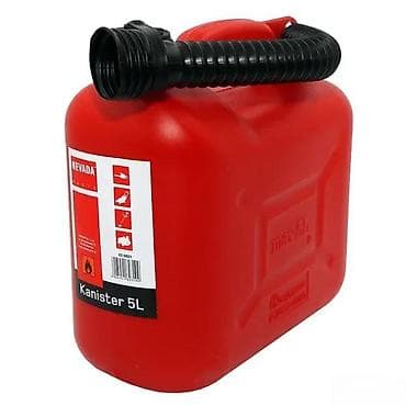 Plastični kanister za gorivo NEVADA – 5 litara - Zapremina: 5 L na lalafo.rs Plastični kanister za gorivo NEVADA – 5 litara - Zapremina: 5 L