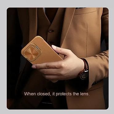 Maska Nillkin Qin Prop za iPhone 16 6.1 braon. Kataloški broj: 216353 at lalafo.rs — 9 Maska Nillkin Qin Prop za iPhone 16 6.1 braon. Kataloški broj: 216353 — 9